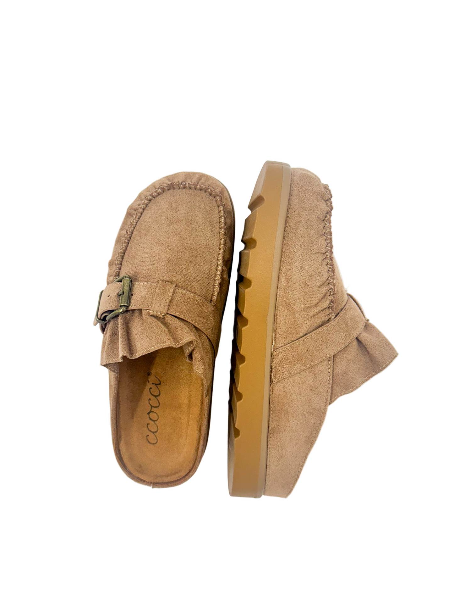 Chloe Mules, BROWN