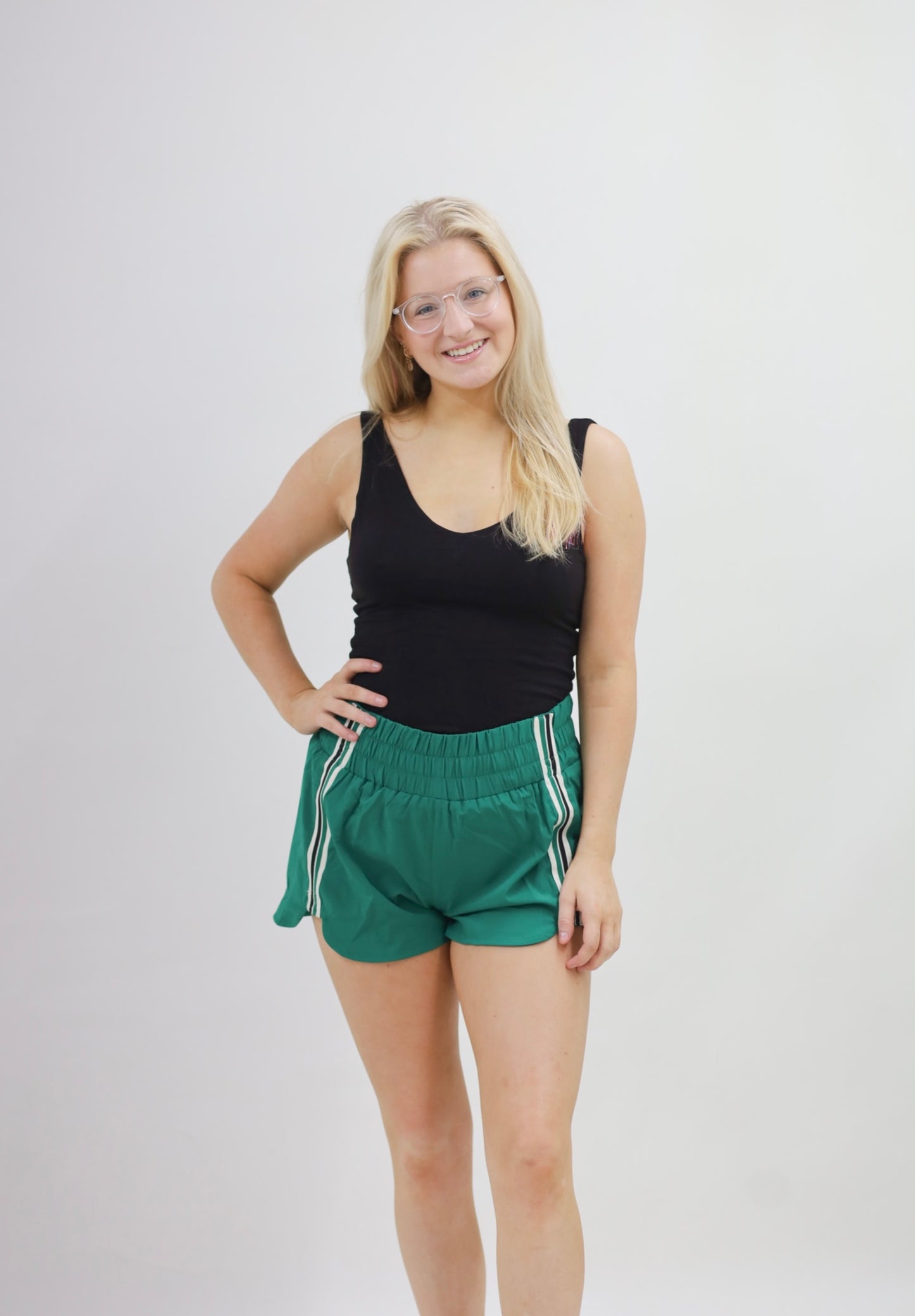 Claire Shorts, GREEN & BLUE