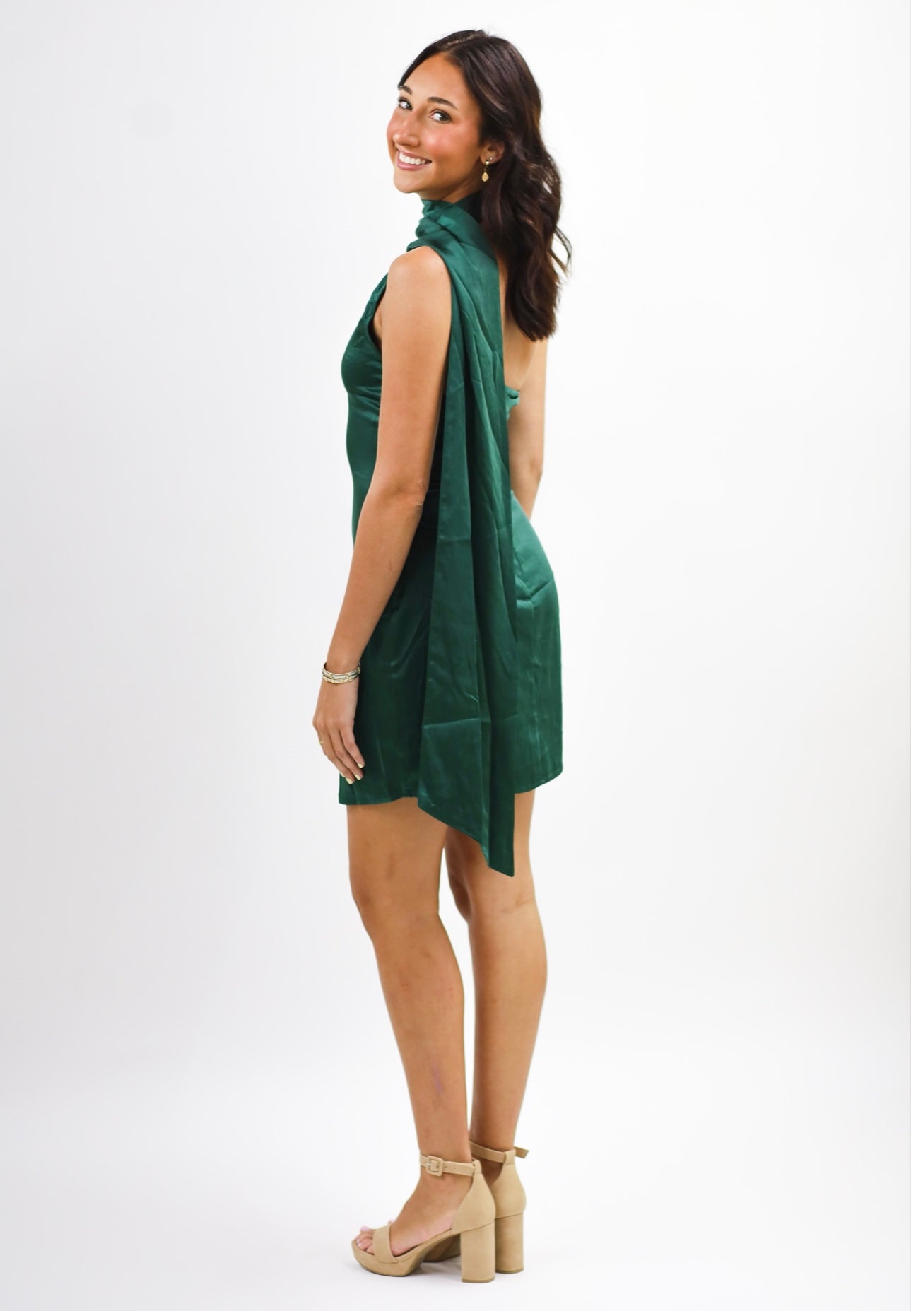 Quinn Dress, GREEN