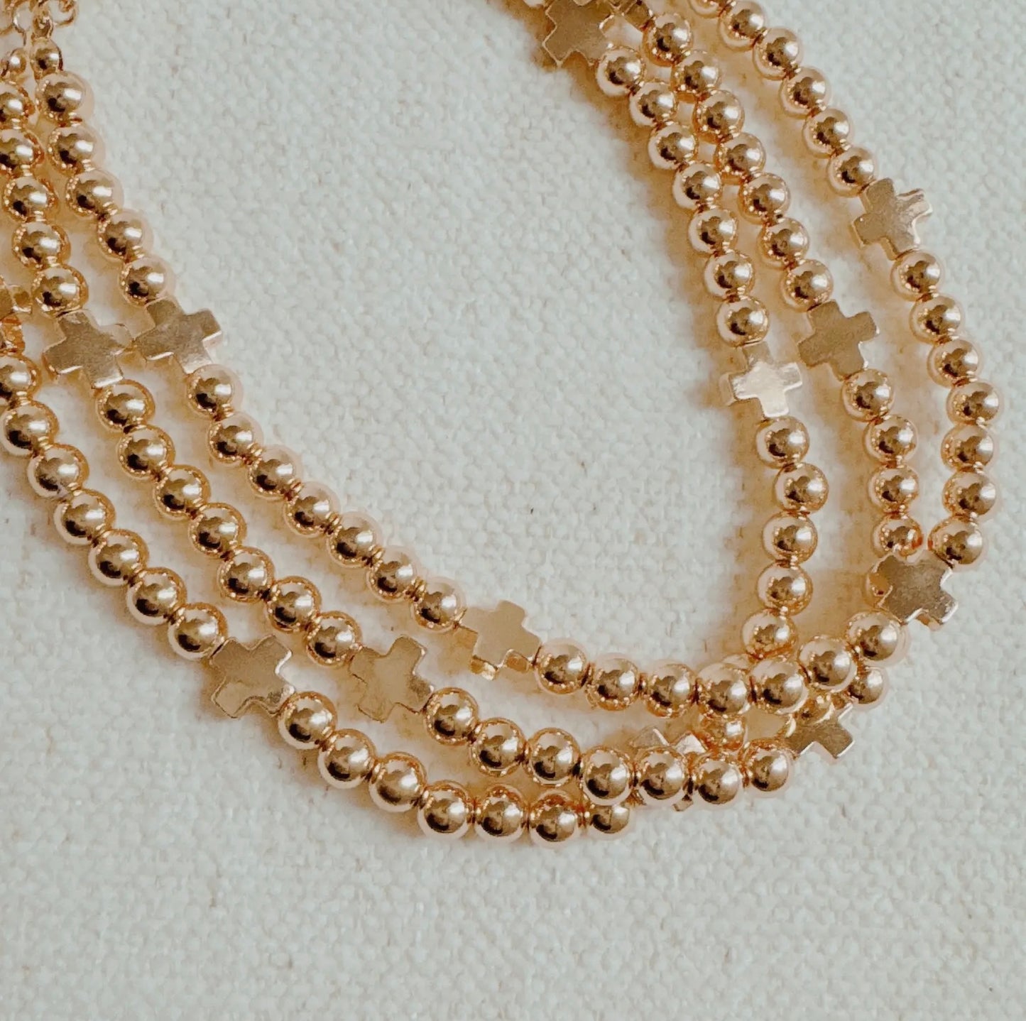 Triple Necklace, GOLD