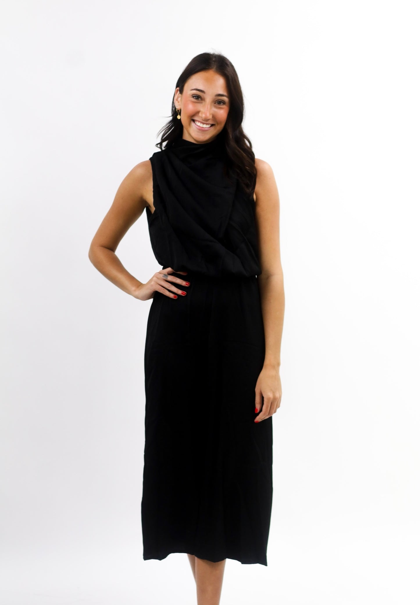 Rae Dress, BLACK