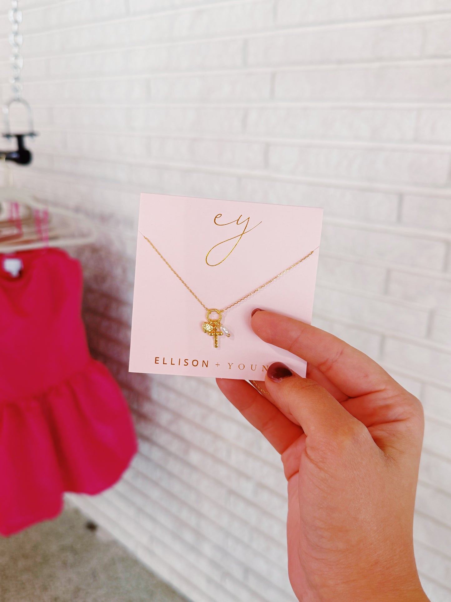 Faith Necklace, GOLD