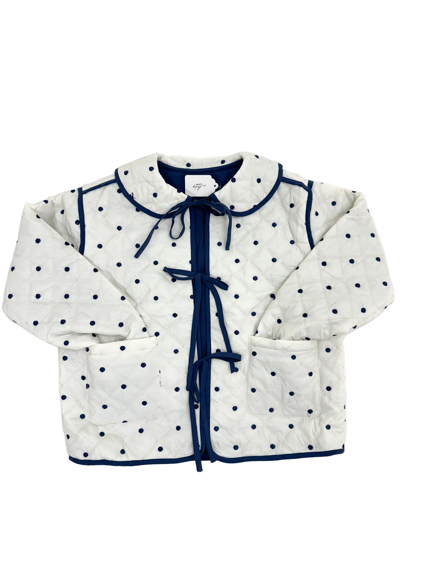 Lexi Jacket, CREAM/NAVY