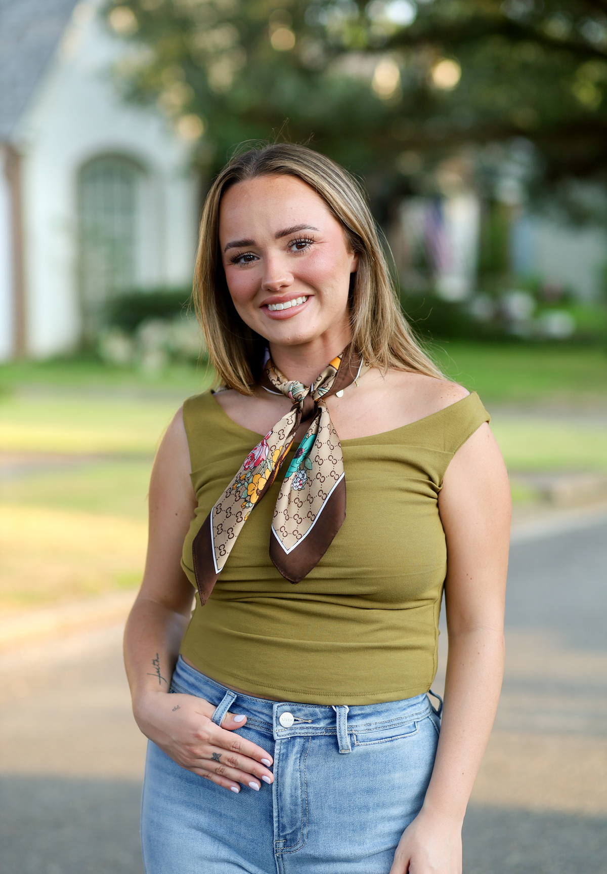 Olivia Top, GREEN