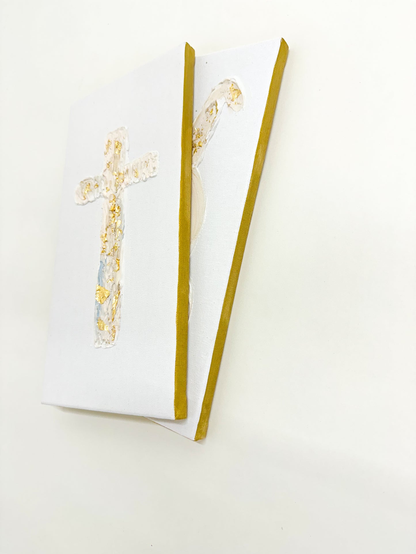 He is Risen Canvas, WHITE/GOLD