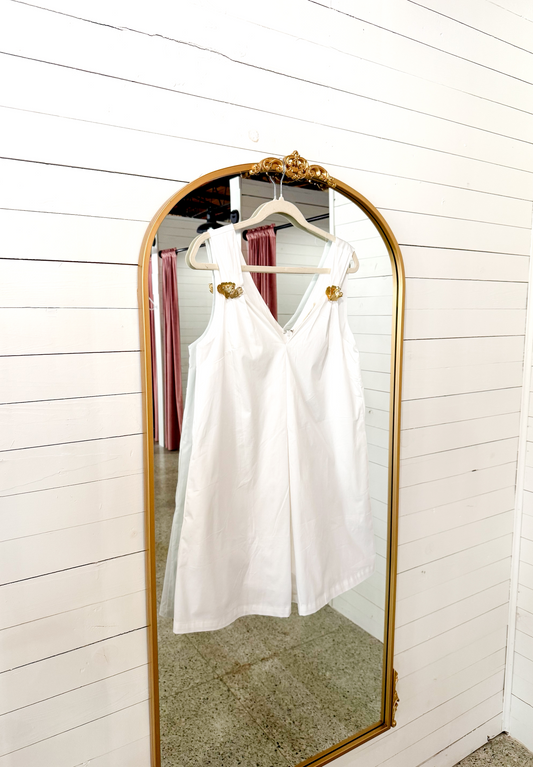 Madison Dress, WHITE