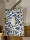Toile Intaglio Art, BLUE