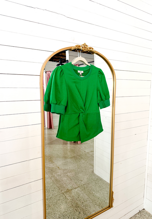 Cara Top, GREEN