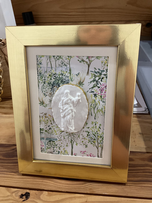Chinoiserie Intaglio Frame, GOLD