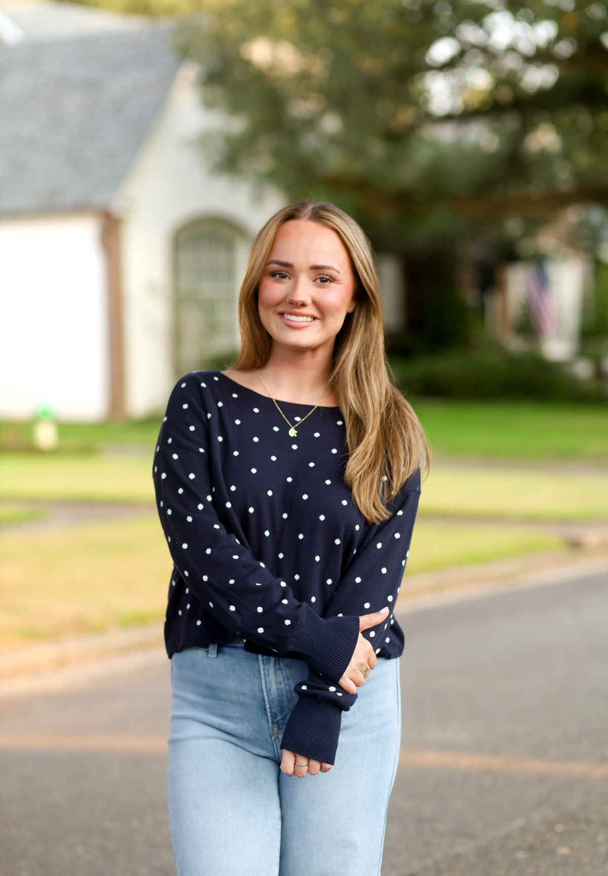 Clara Sweater, NAVY
