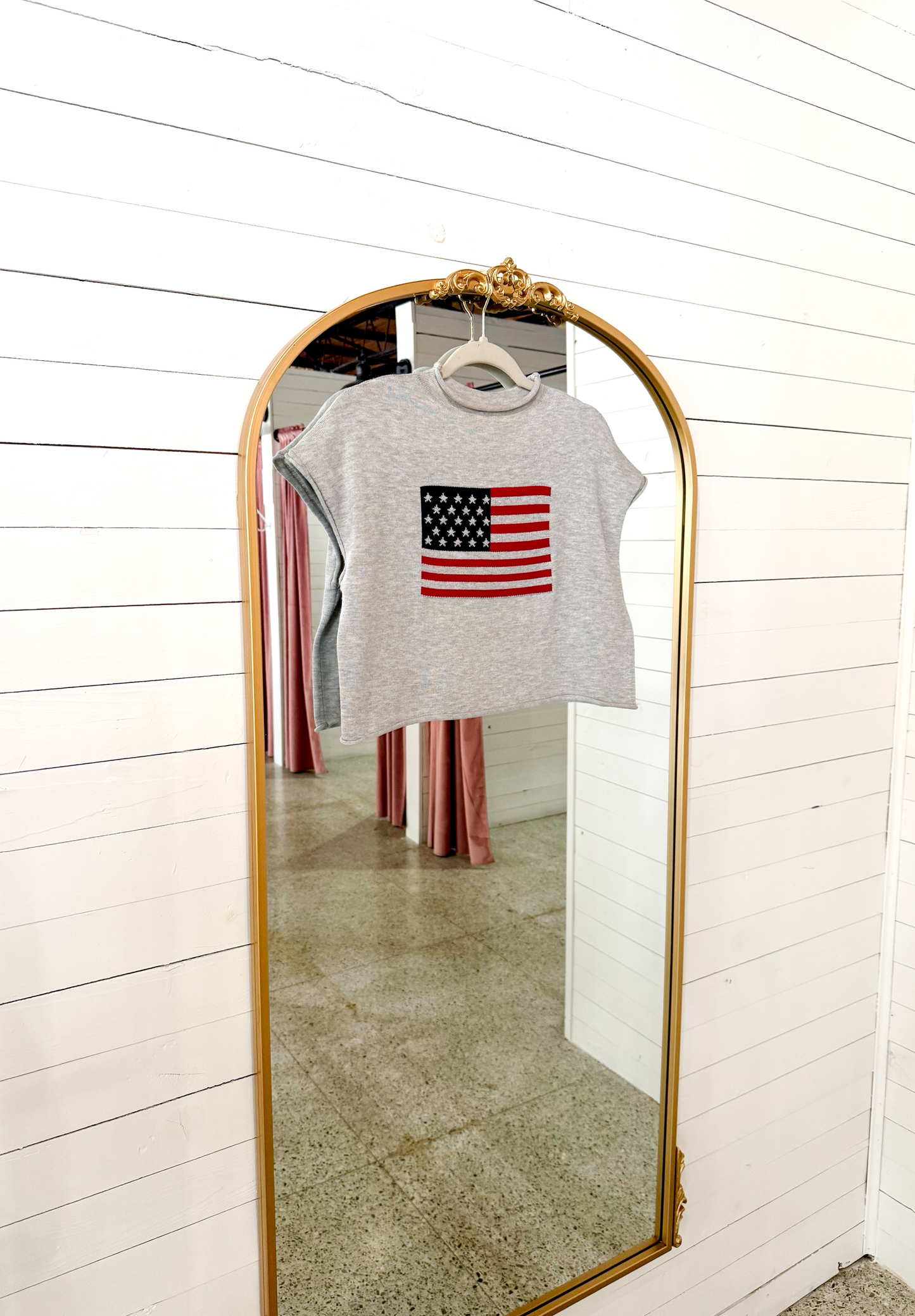 USA Top, GREY