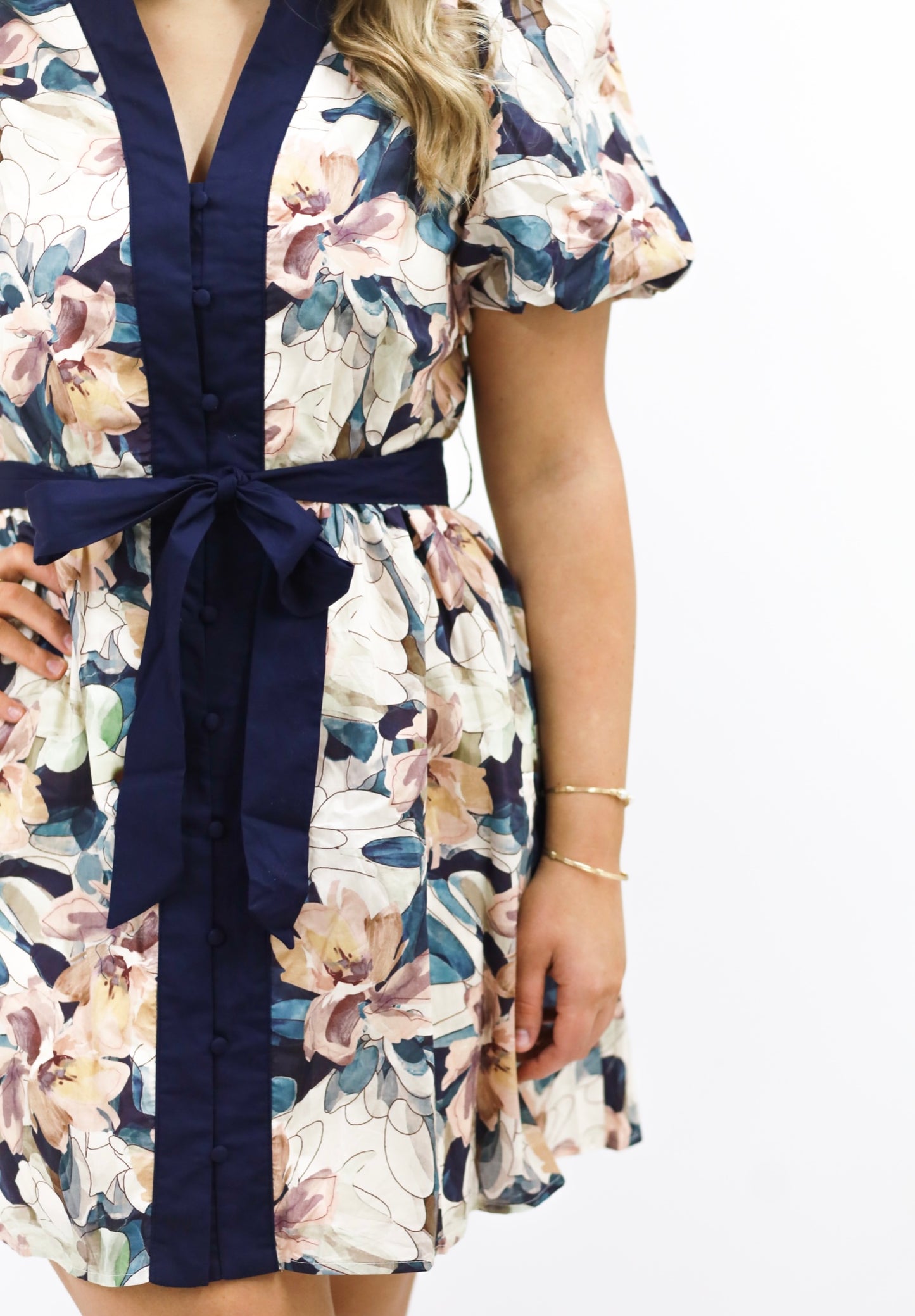 Grace Dress, NAVY