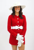 Cara Suit Jacket, RED