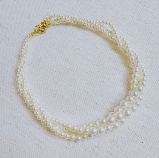 Perfect Pearl Necklace, CREAM