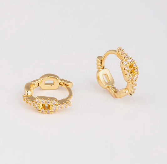 Kenzie Earrings, GOLD
