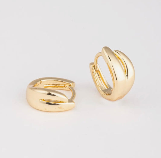 Sage Earrings, GOLD