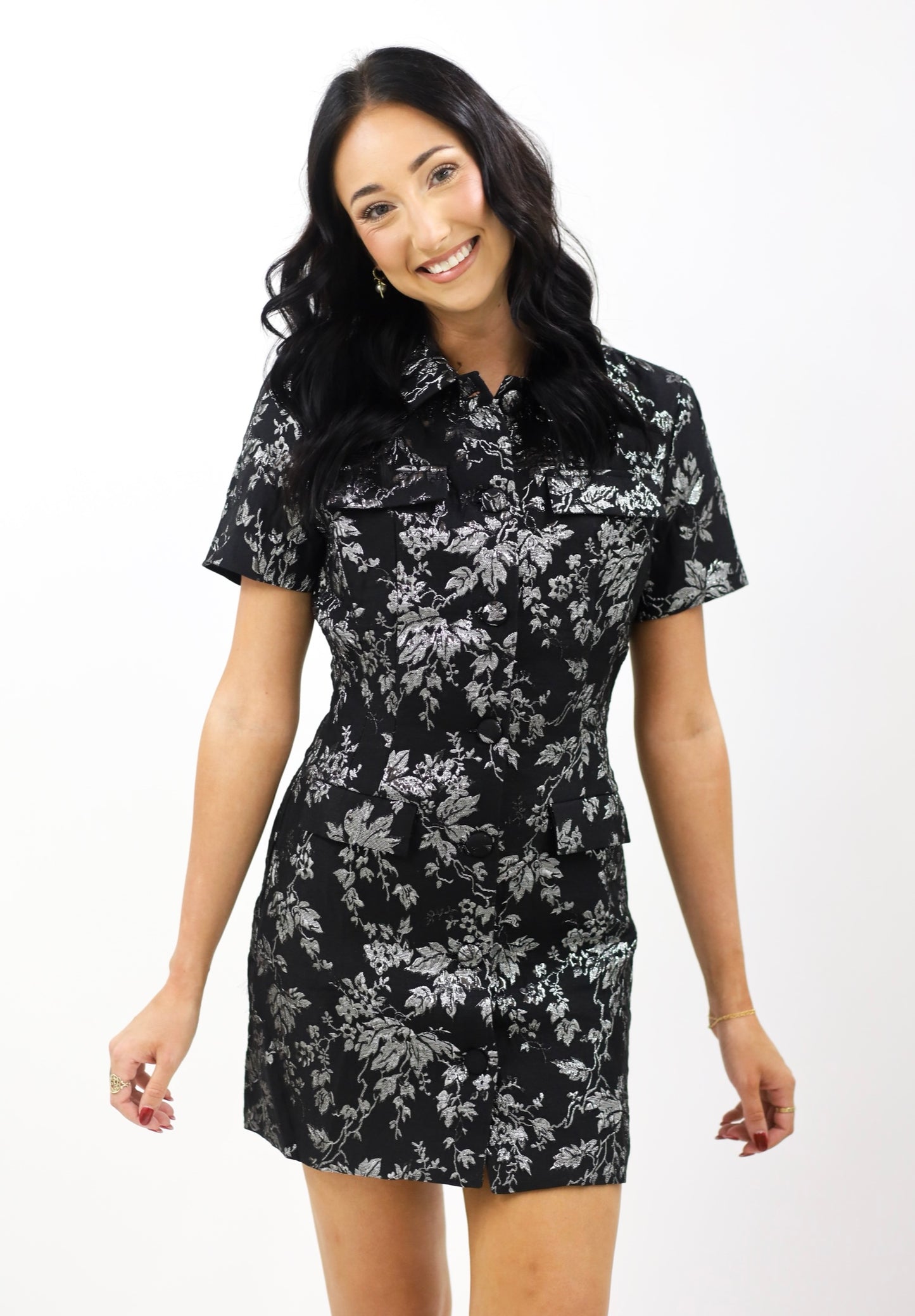 Vanessa Dress, BLACK