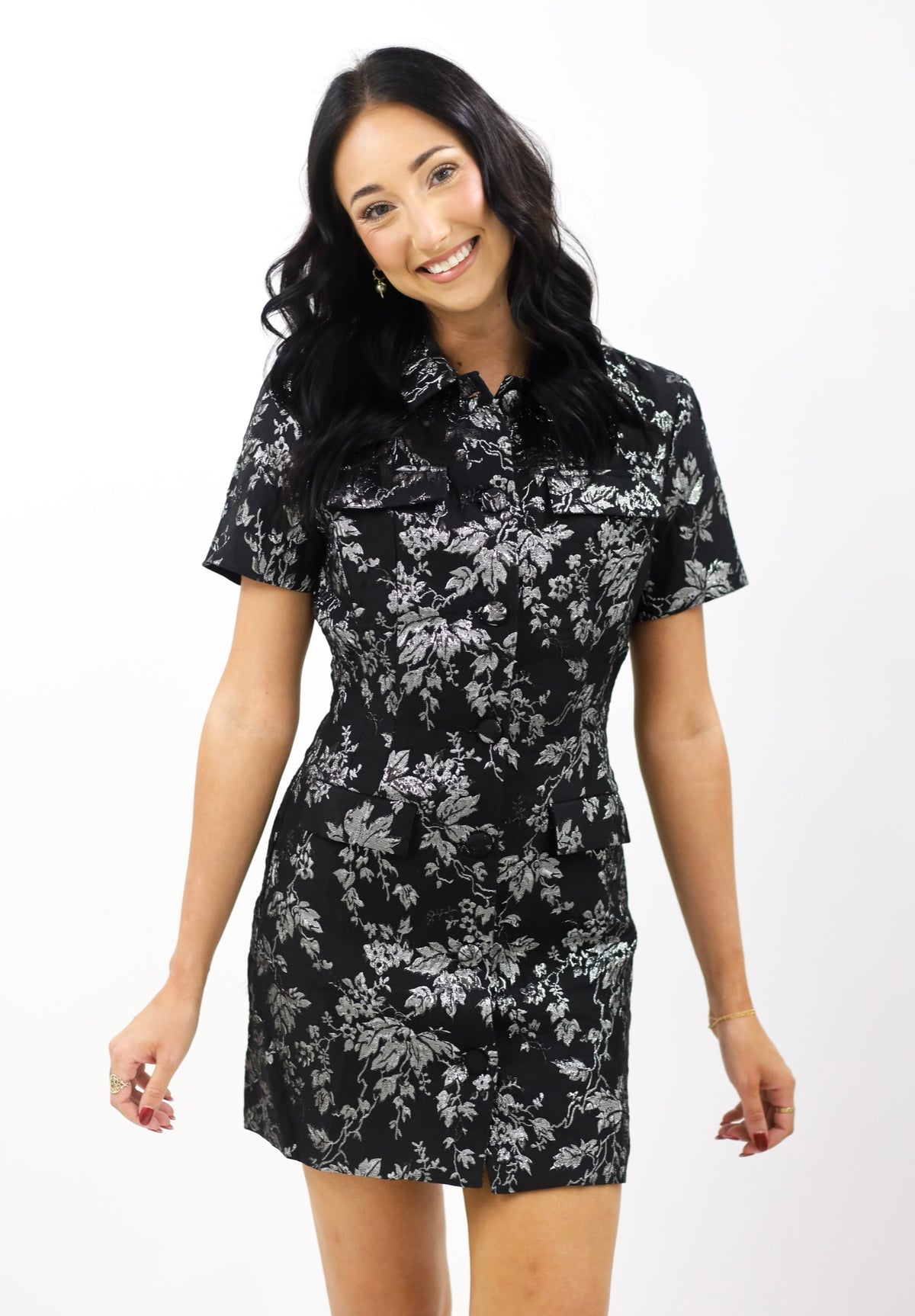 Vanessa Dress, BLACK