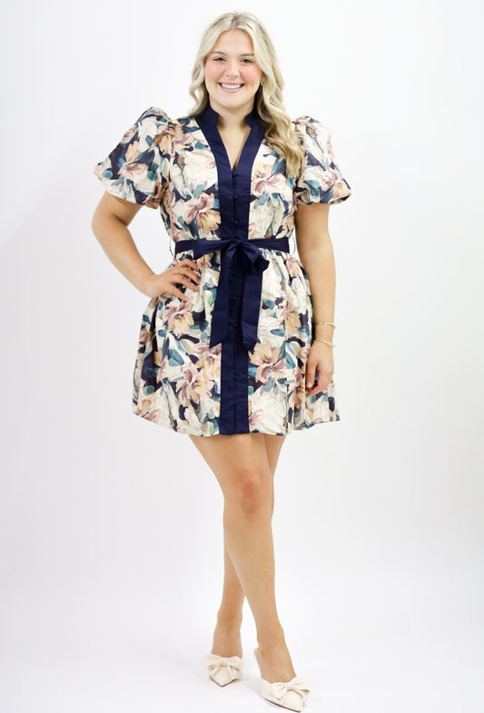 Grace Dress, NAVY