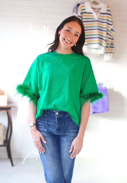 Becca Top, GREEN