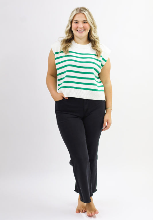 Aspen Top, GREEN & RED