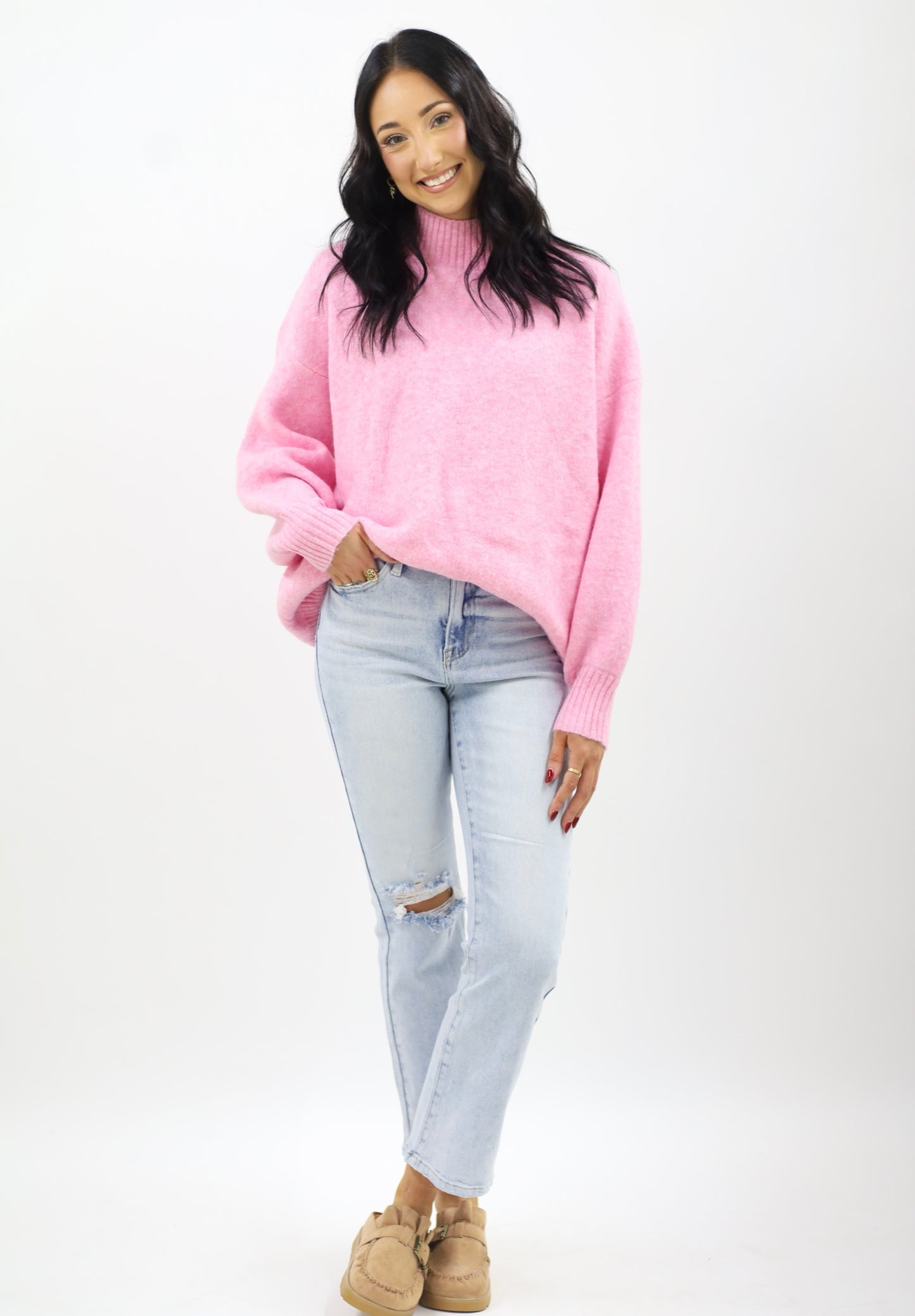 Carrie Sweater, PINK