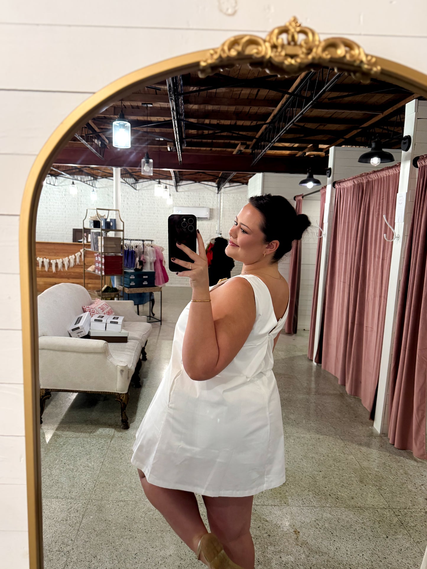 Madison Dress, WHITE
