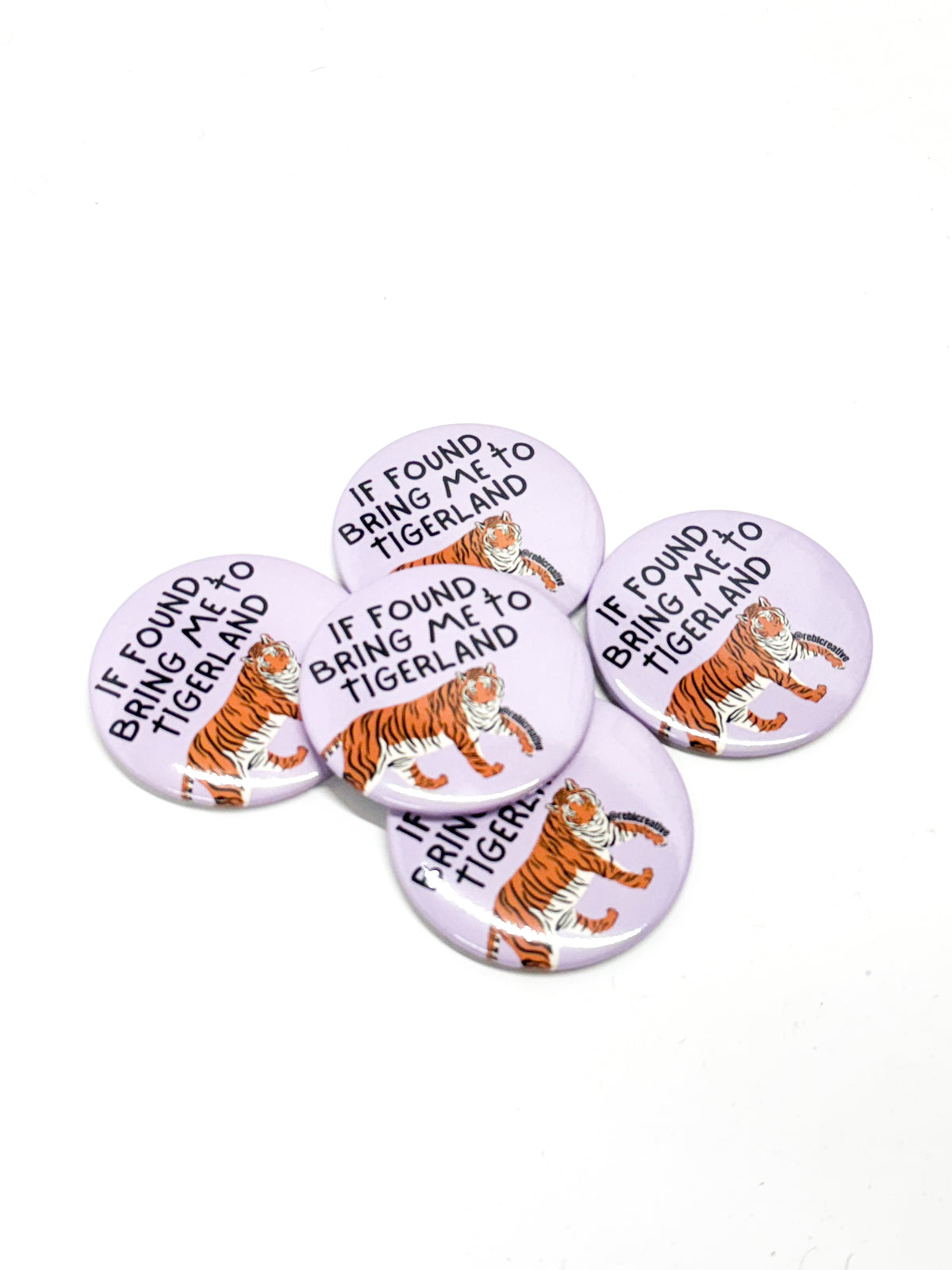 Tigerland Pin, PURPLE