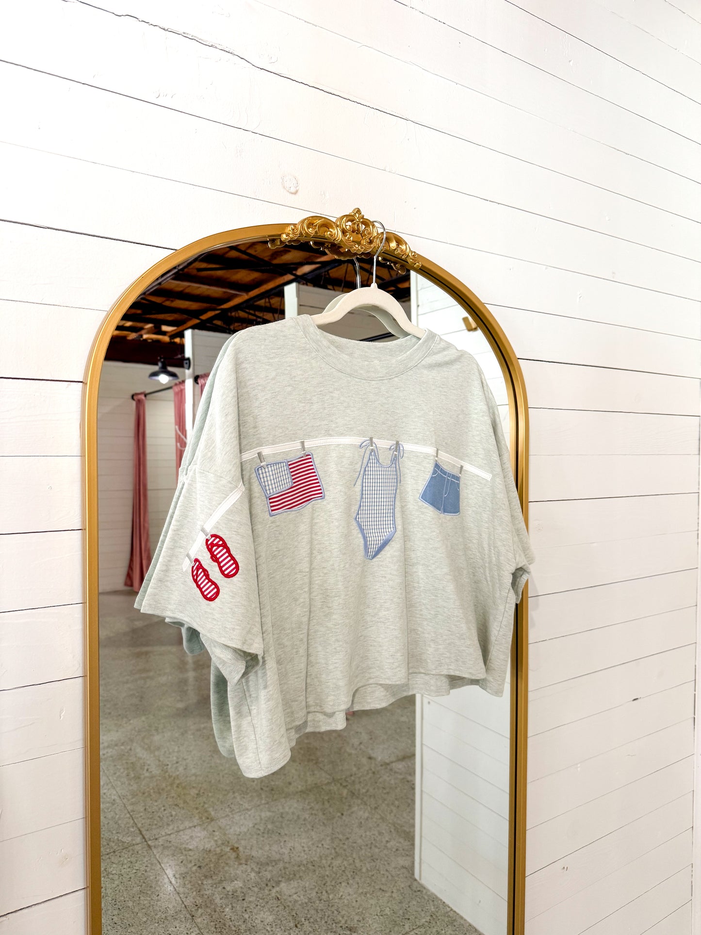 American Summer Top, GREY