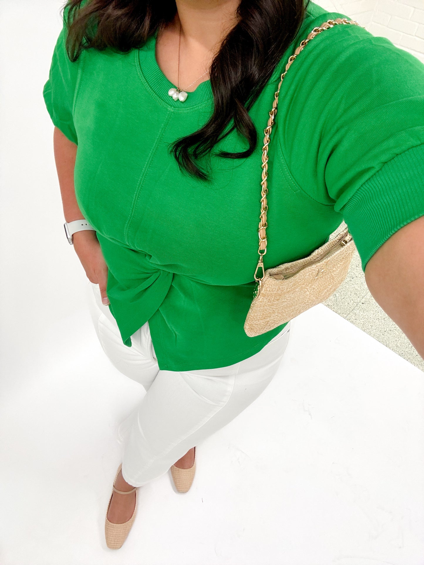 Cara Top, GREEN