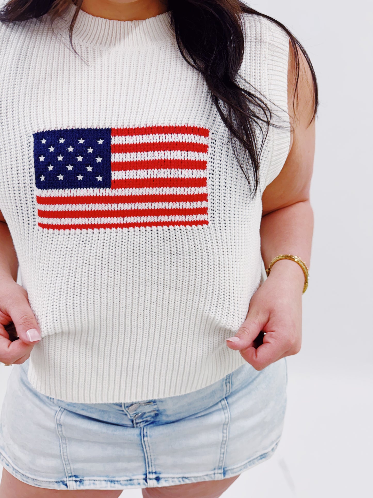 ‘Merica Top, WHITE