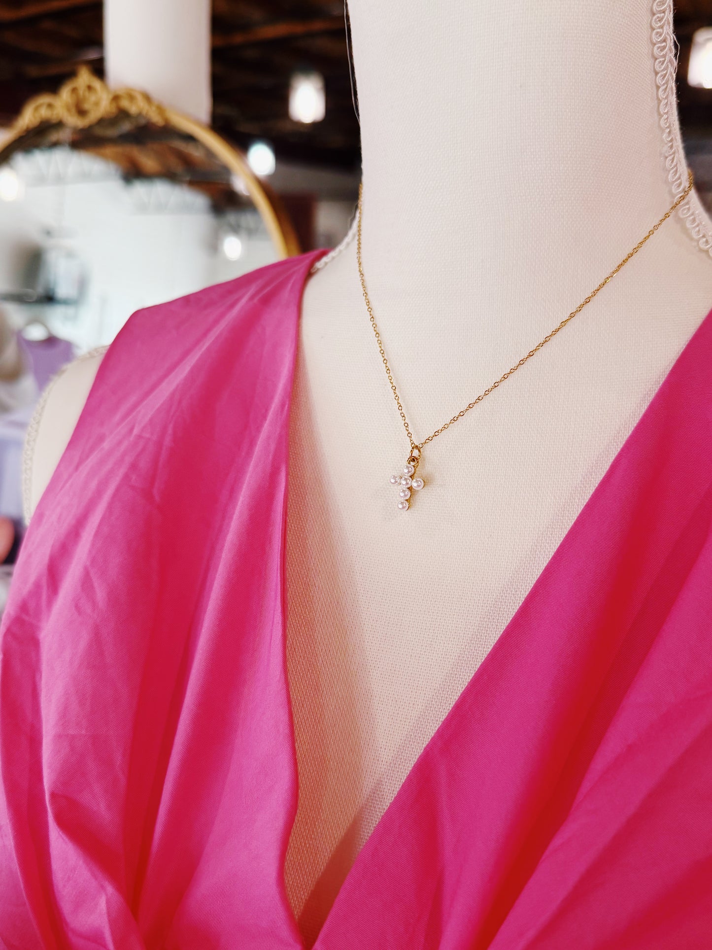 Hannah Necklace, PEARL