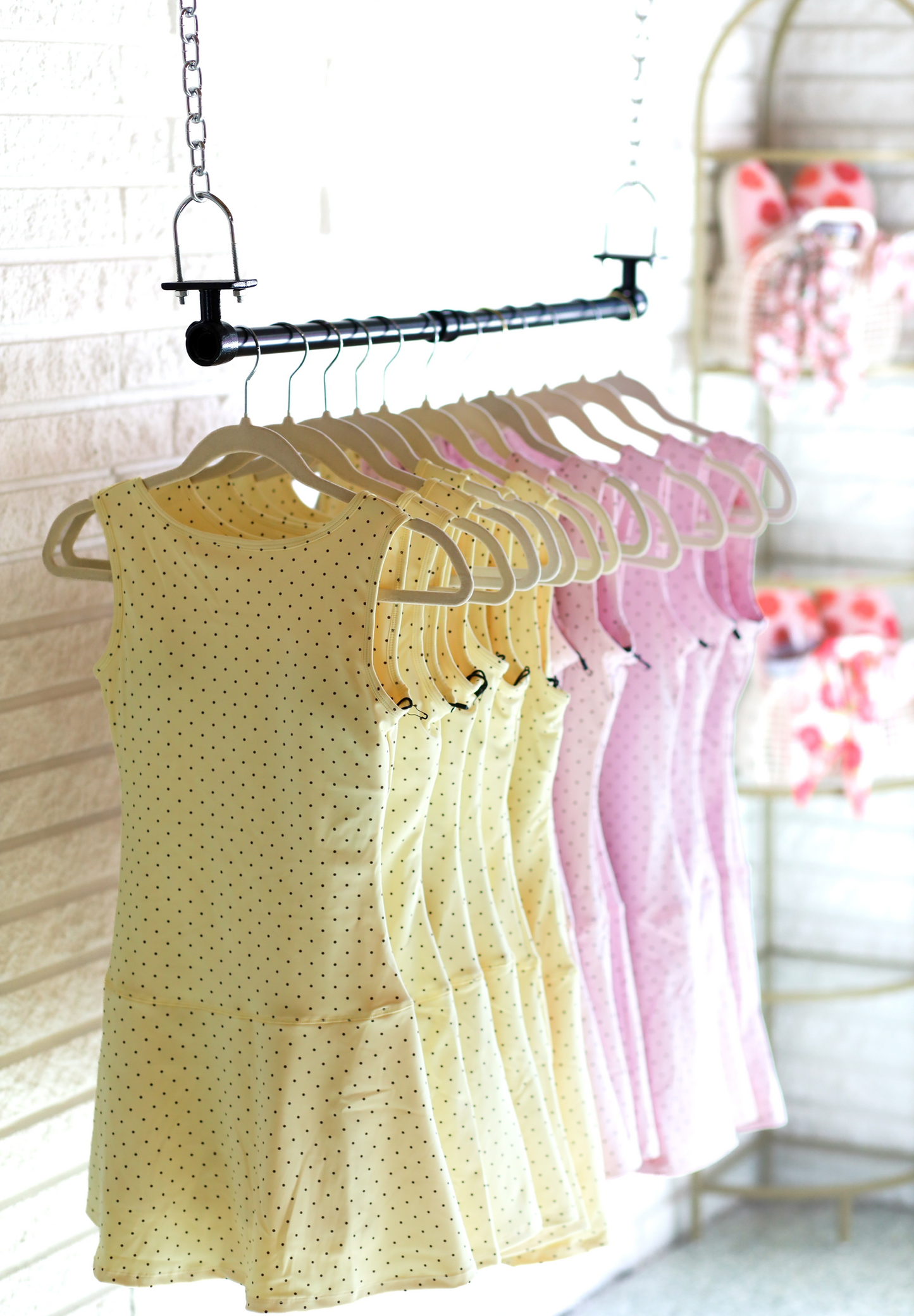 Ella Dress, PINK,YLW, NVY