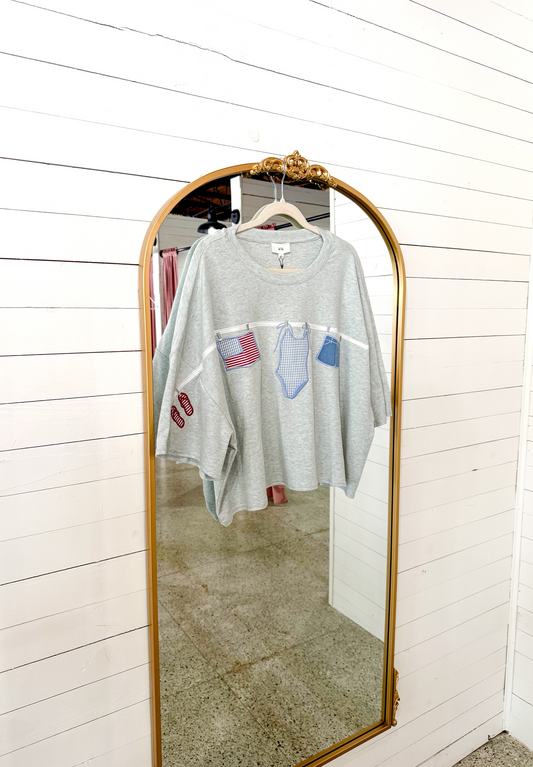 American Summer Top, GREY