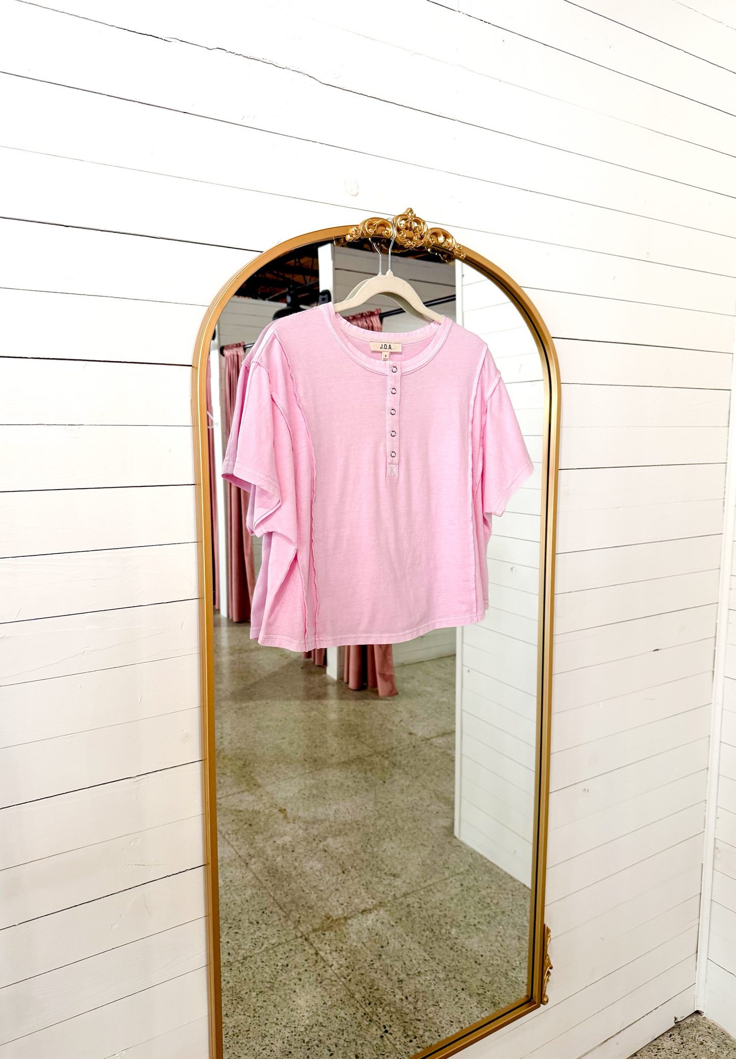 Margot Top, PINK/YELLOW