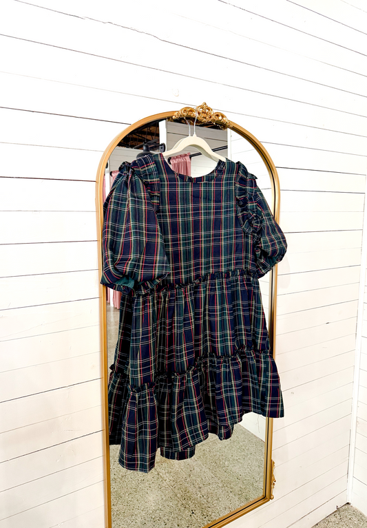 Lainey Dress, NAVY