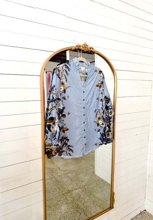 Ava Top, BLUE