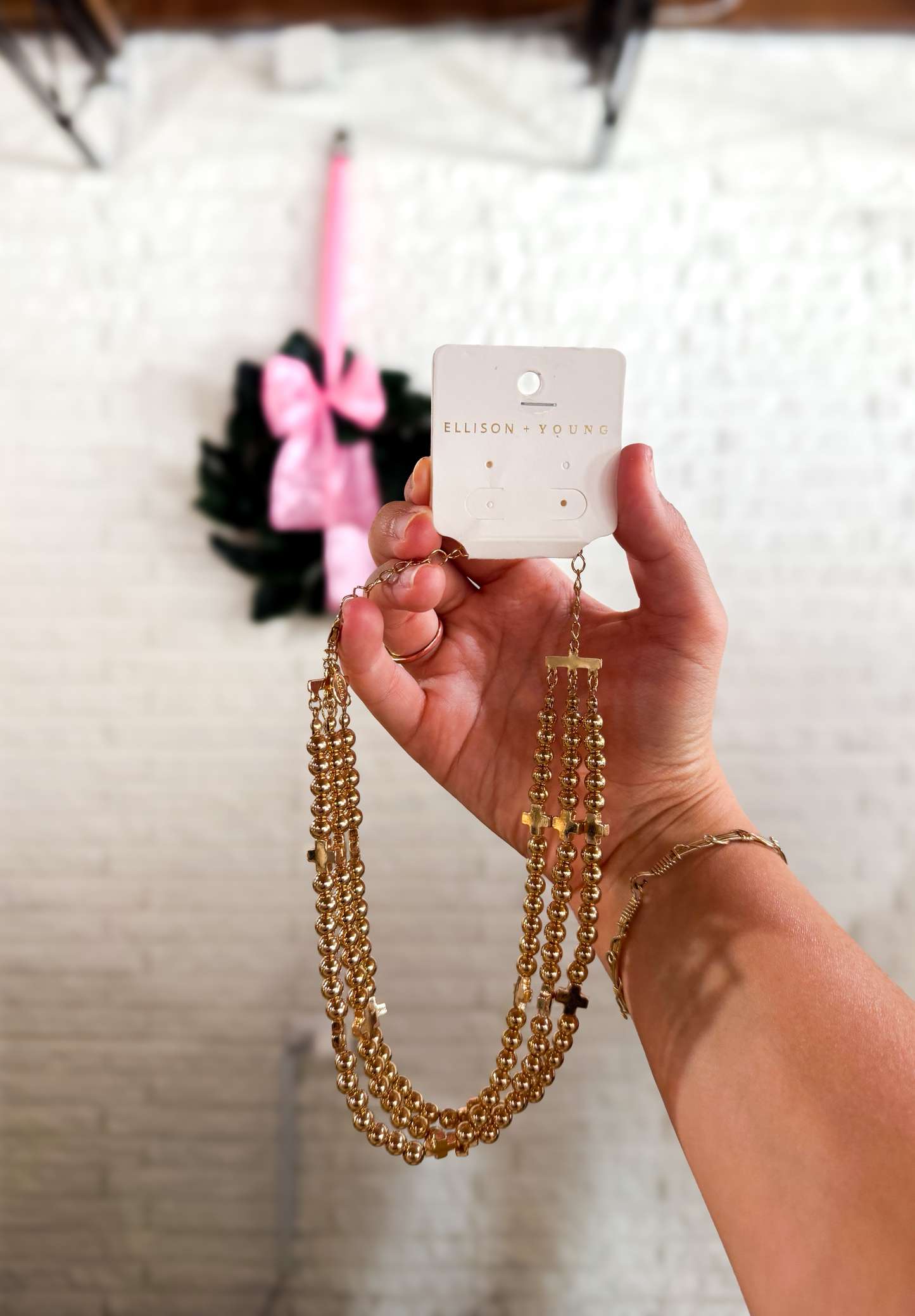 Triple Necklace, GOLD