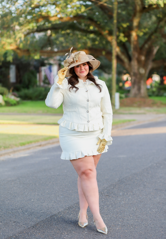 Miley Suit Skirt, CREAM