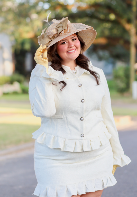 Miley Suit Top, CREAM