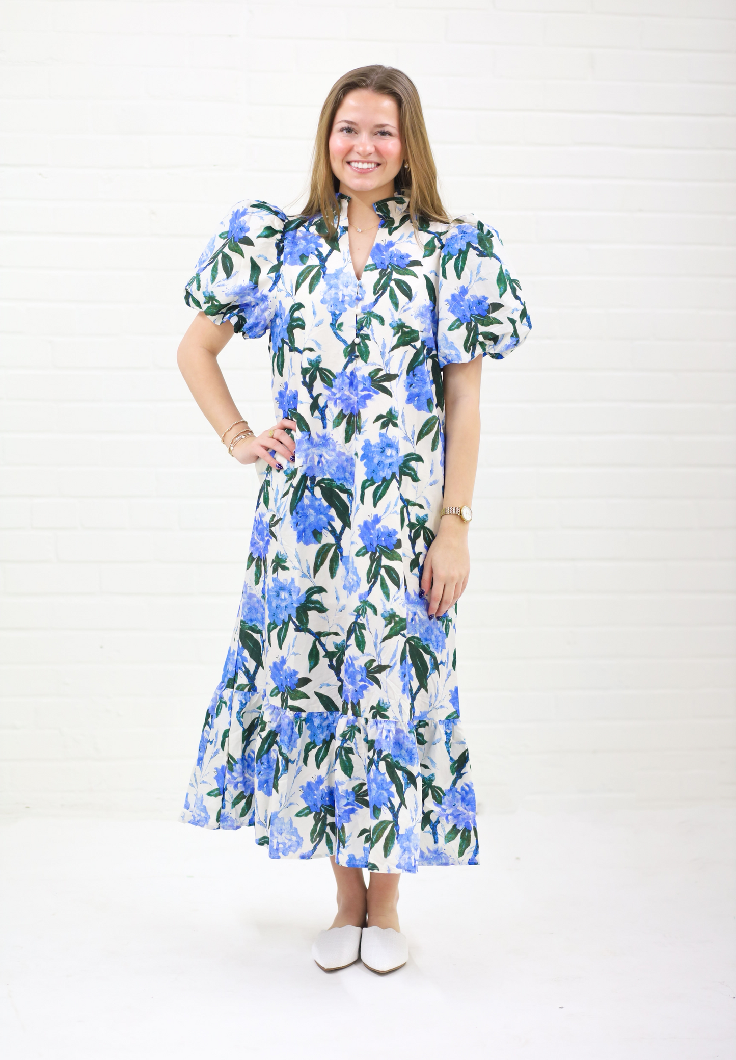 Elouise Dress, WHITE