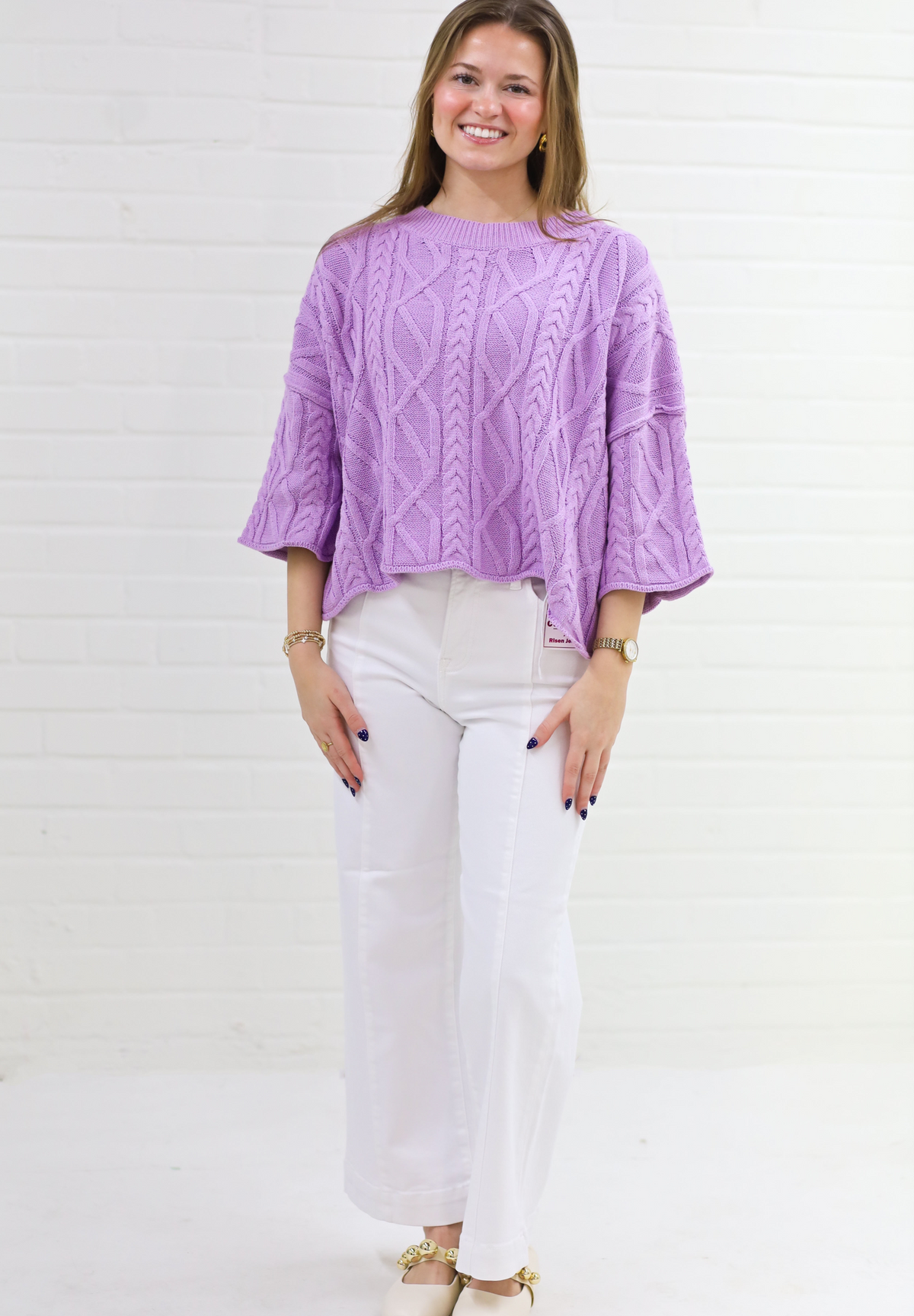 Julie Top, PURPLE/BLUE