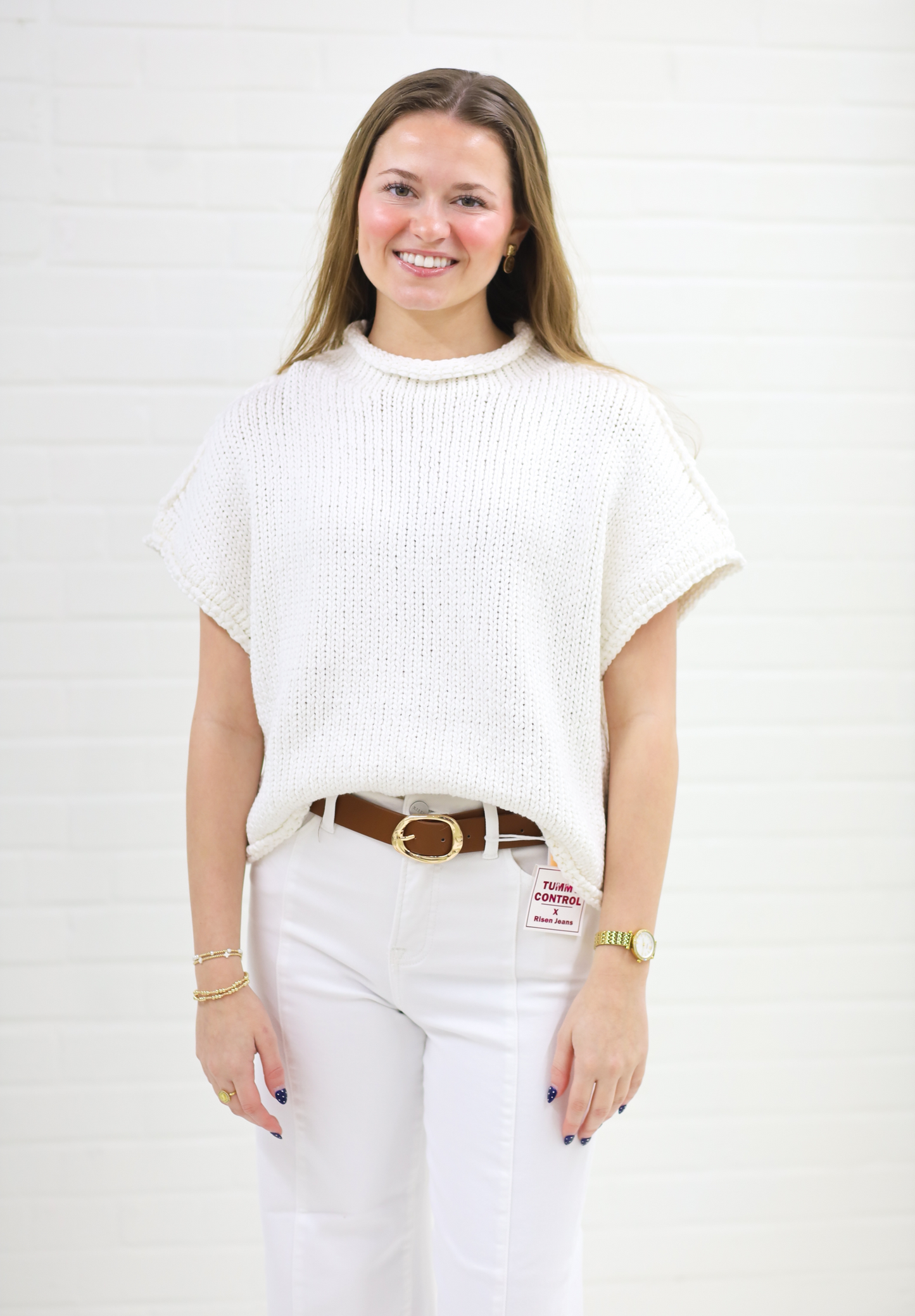 Maura Top, WHITE