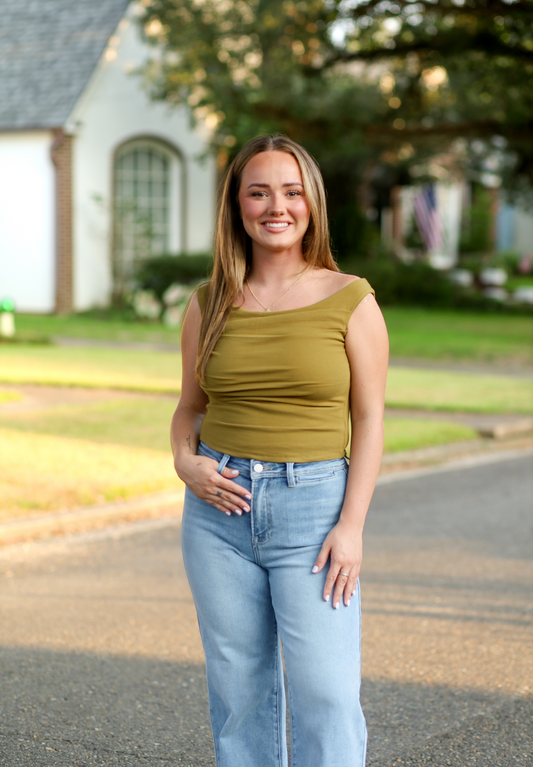 Olivia Top, GREEN