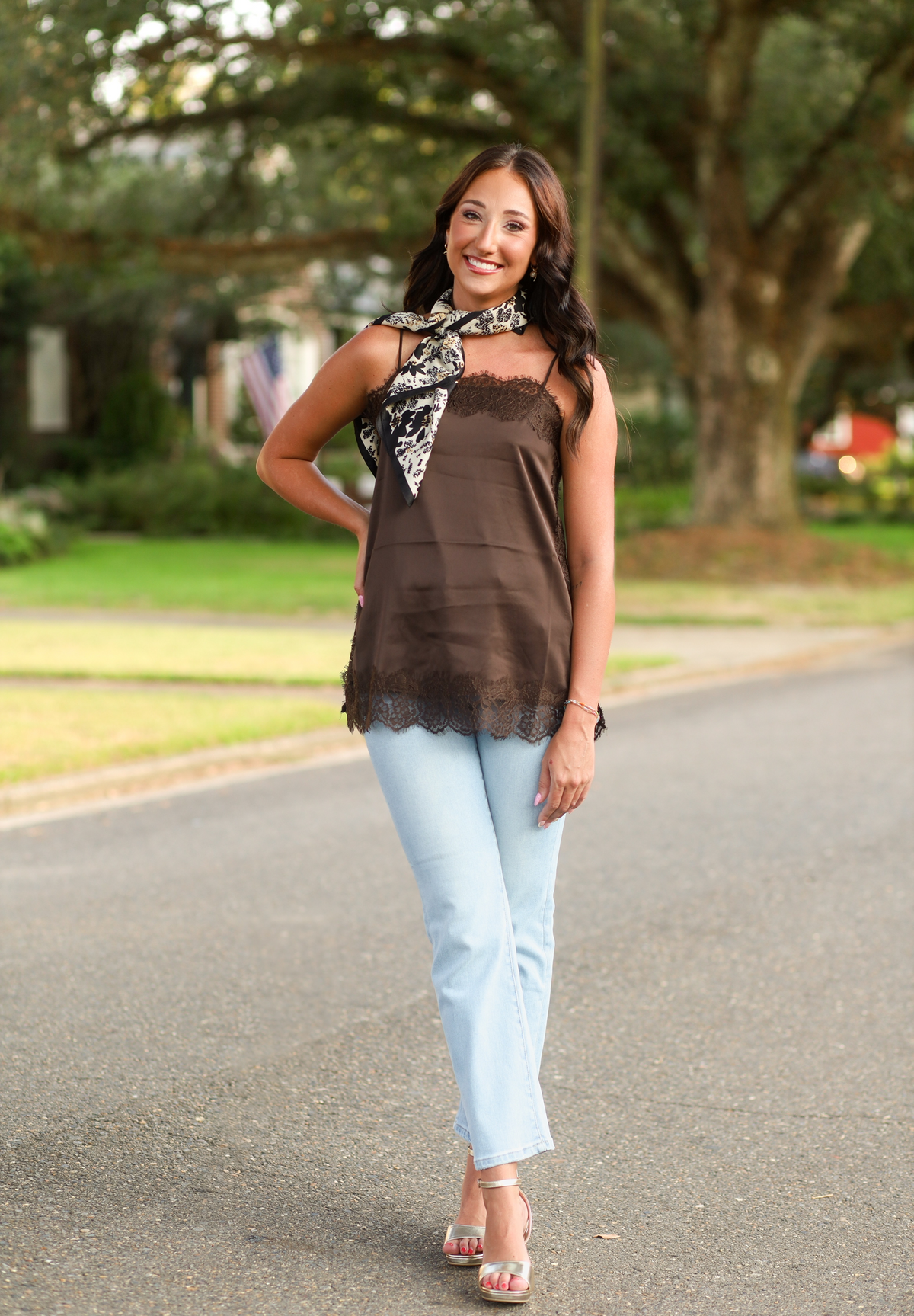 Sophia Top, BROWN