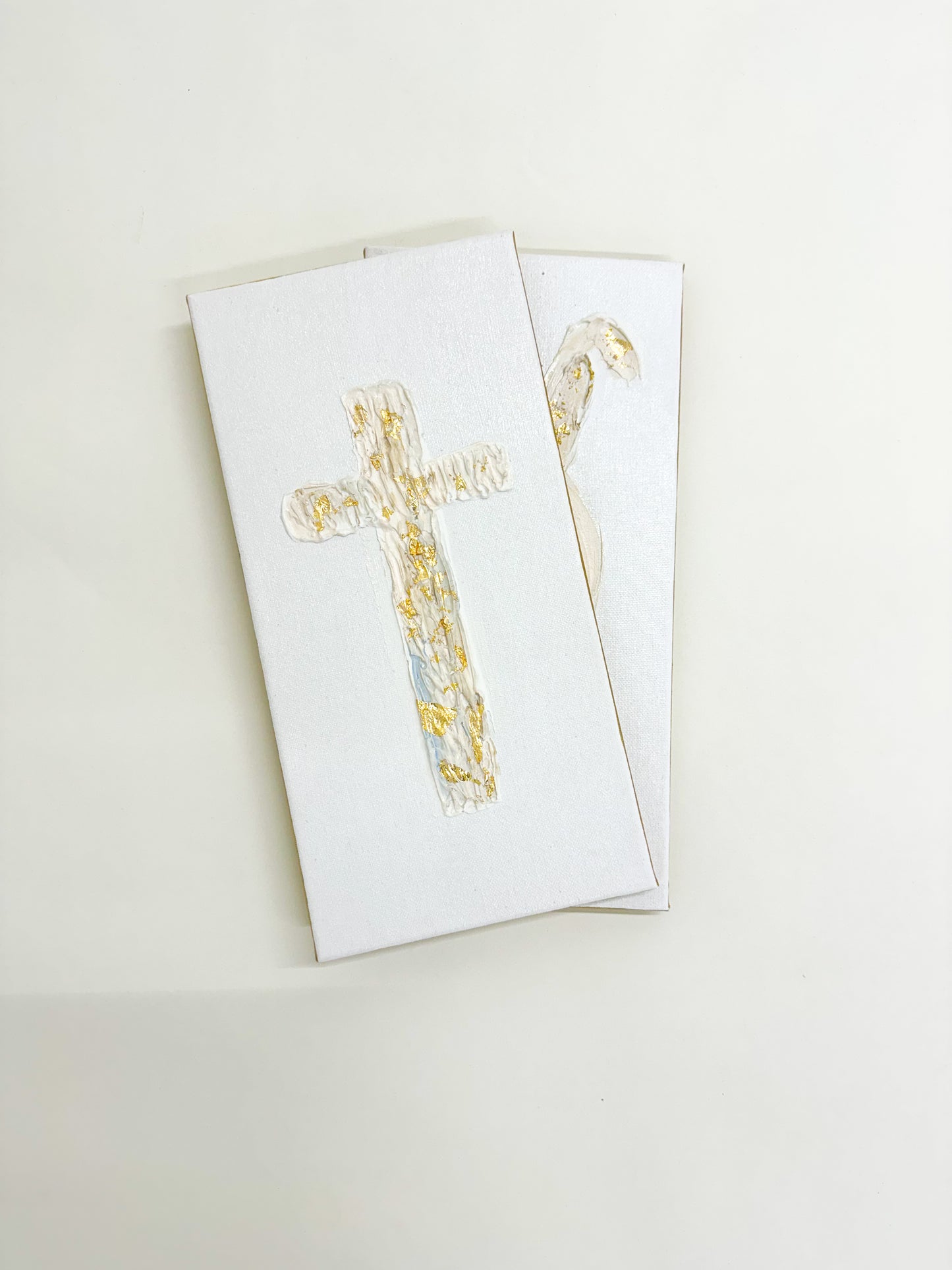 He is Risen Canvas, WHITE/GOLD
