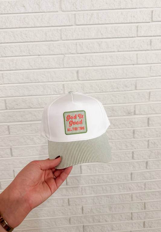 Good God Hat, WHITE