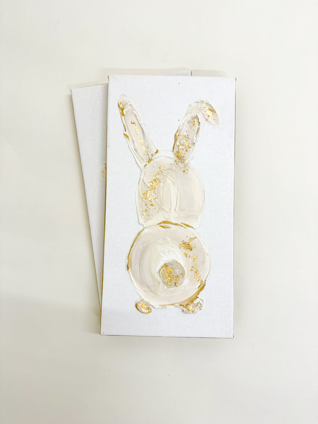 Bunny Canvas, WHITE/GOLD