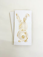 Bunny Canvas, WHITE/GOLD