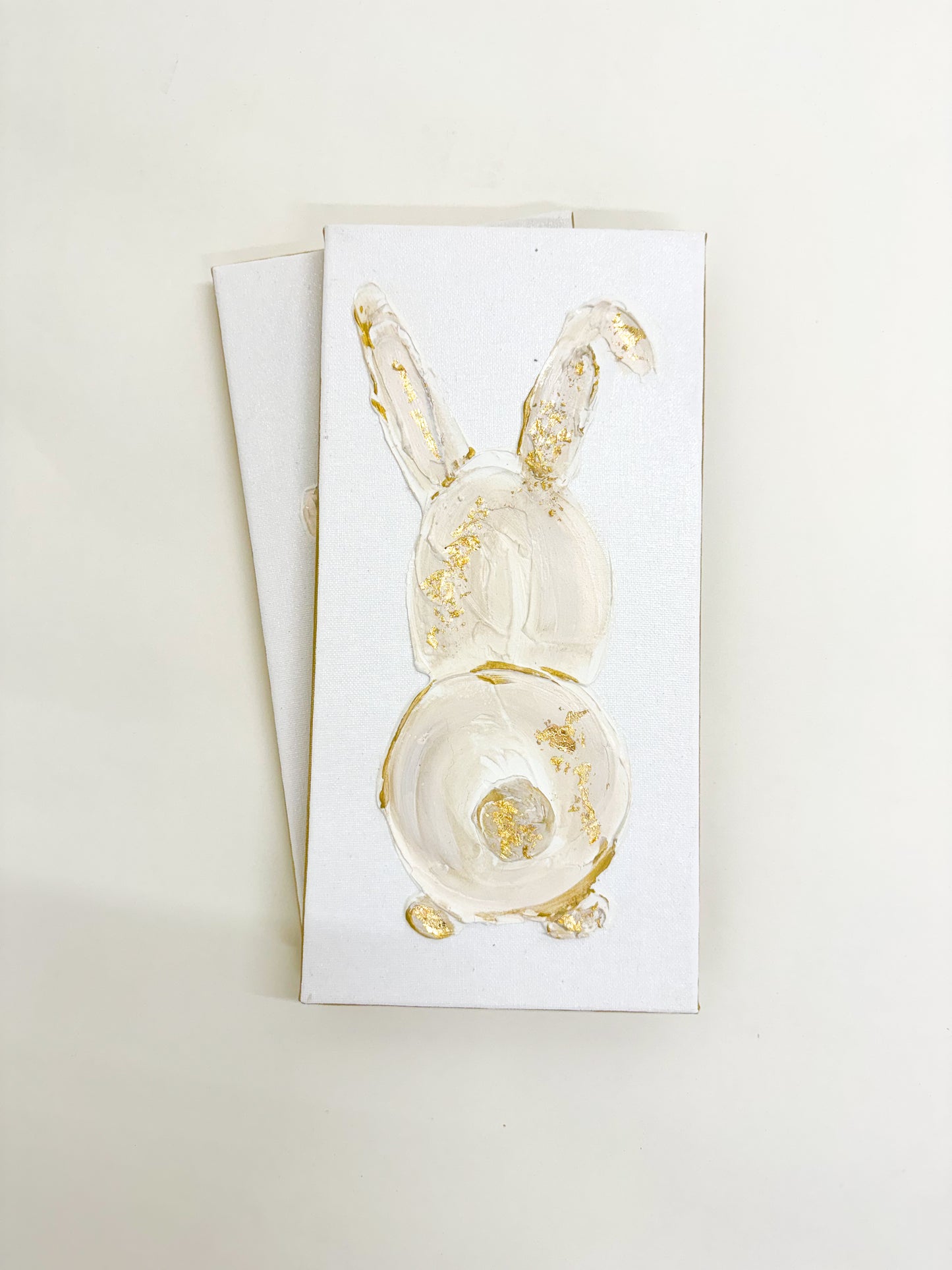 Bunny Canvas, WHITE/GOLD